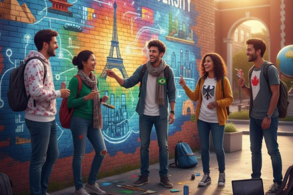 students of international