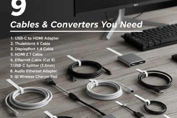 cables and converters you must need