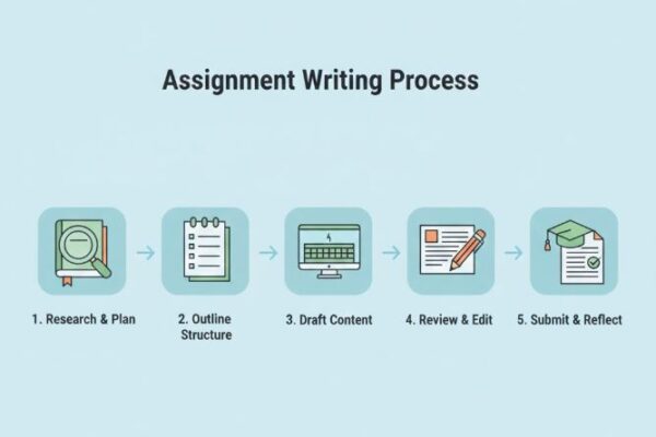 assignment writing in image