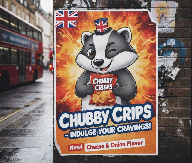 UK junk food ad