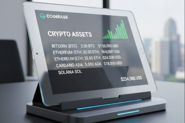asset in coinbase account