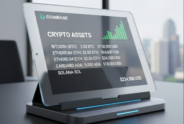 asset in coinbase account