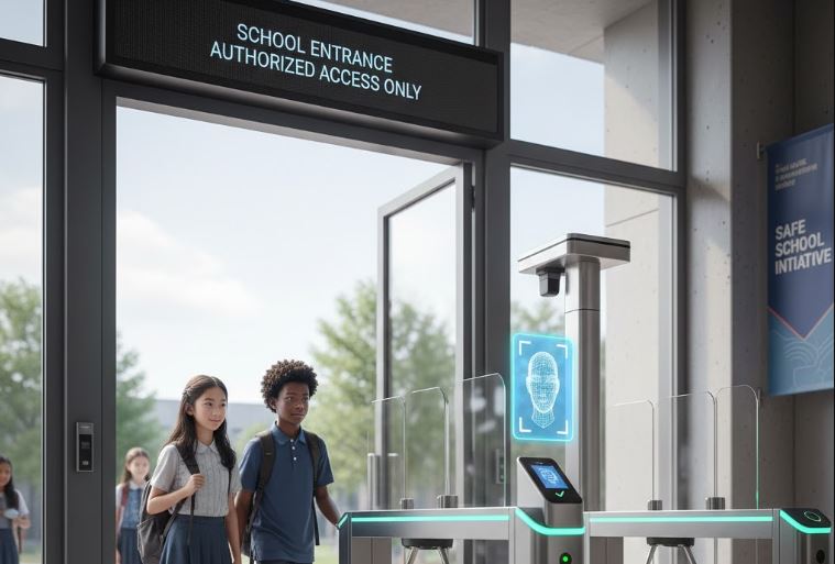 door authentication for face