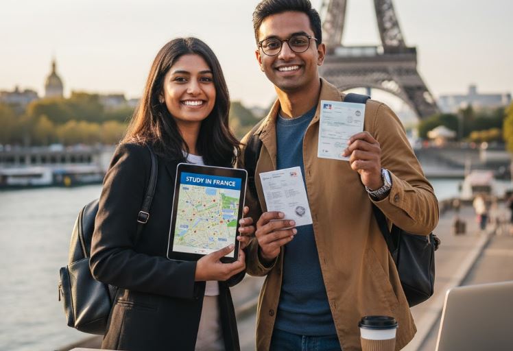 indian study in france