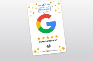 google review card