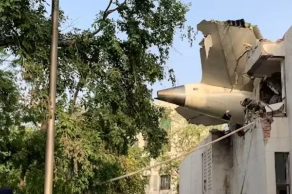 air india real crash photo